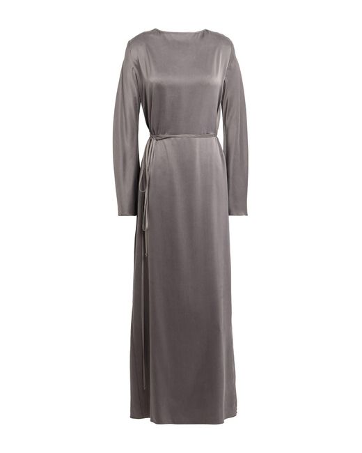Robe longue Alysi en coloris Gray