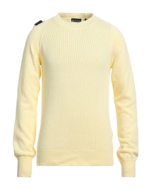 MA.STRUM Sweater in Yellow for Men | Lyst