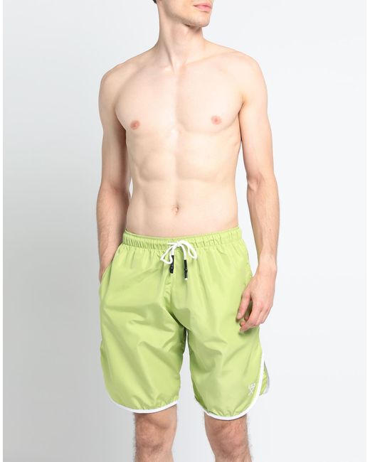Berna Green Swim Trunks for men
