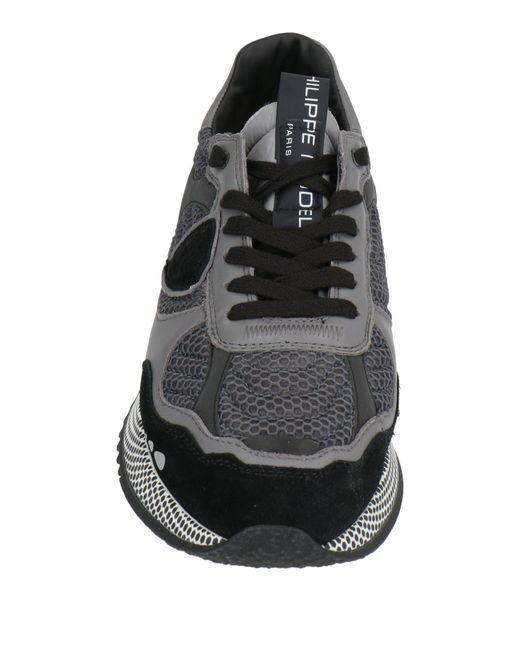 Philippe Model Black Trainers for men