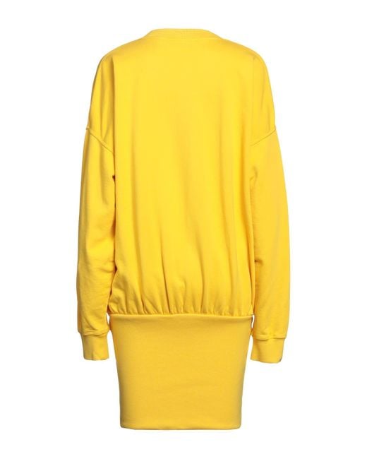 DSquared² Yellow Mini Dress