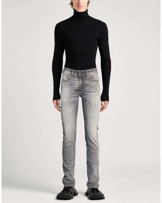 DIESEL Gray Jeans for men