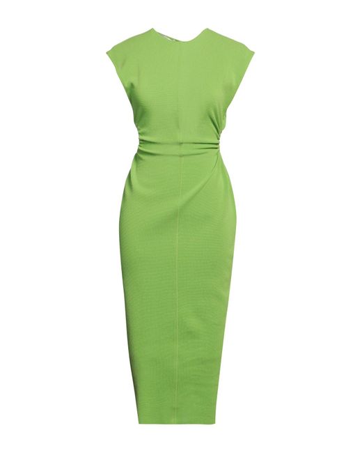Philosophy Di Lorenzo Serafini Green Midi Dress