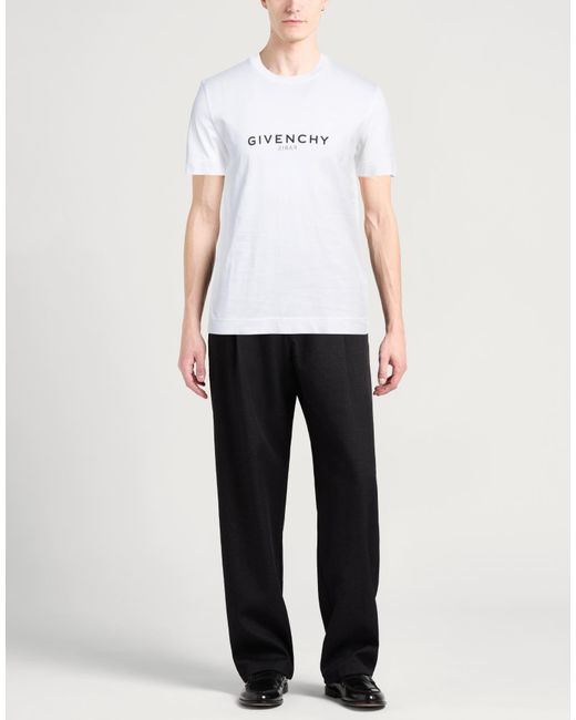 Givenchy White T-shirt for men