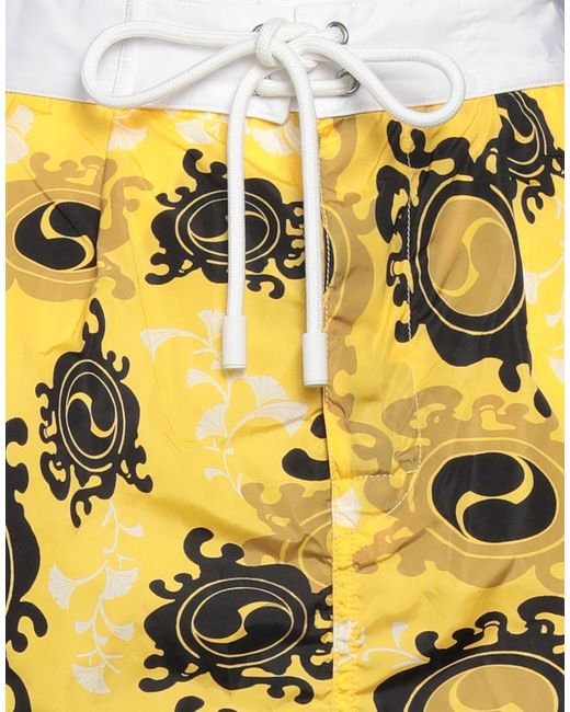 DSquared² Metallic Mini Skirt Polyamide, Polyester