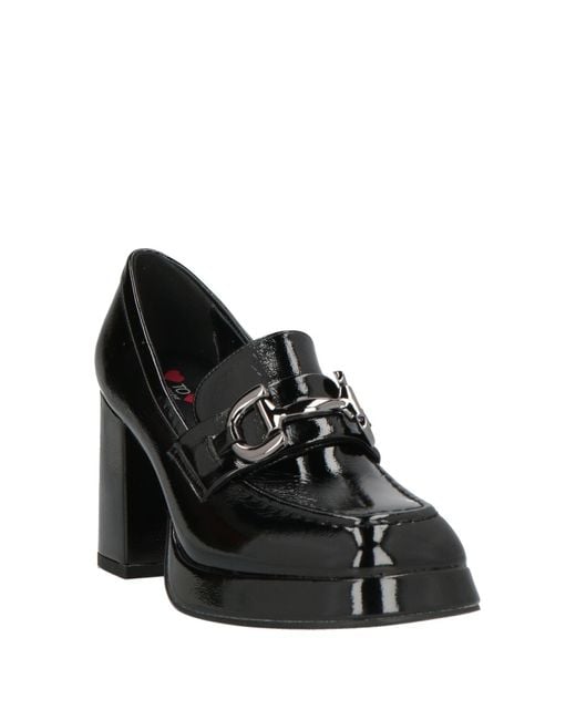 Gai Mattiolo Black Love To Love Loafers Synthetisches Material