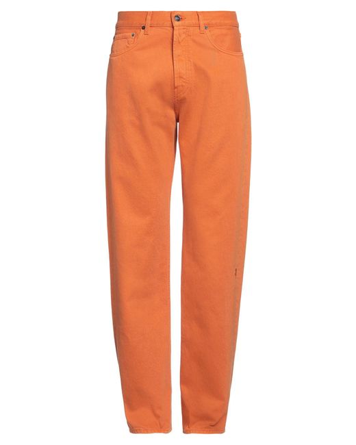 Jacquemus Orange Jeans for men