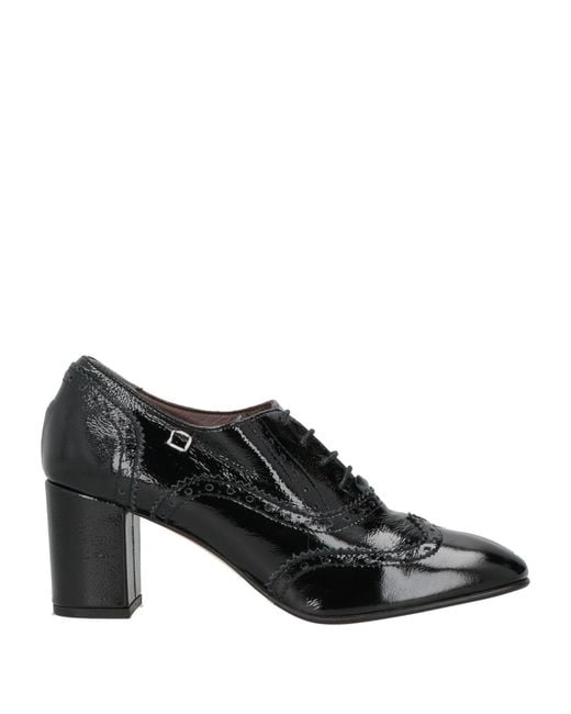 Collection Privée Black Lace-Up Shoes Leather