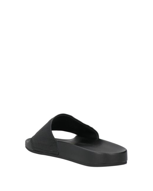 Giorgio Armani Black Sandals for men