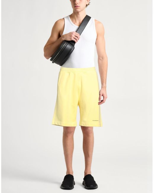 Givenchy Yellow Shorts & Bermuda Shorts for men