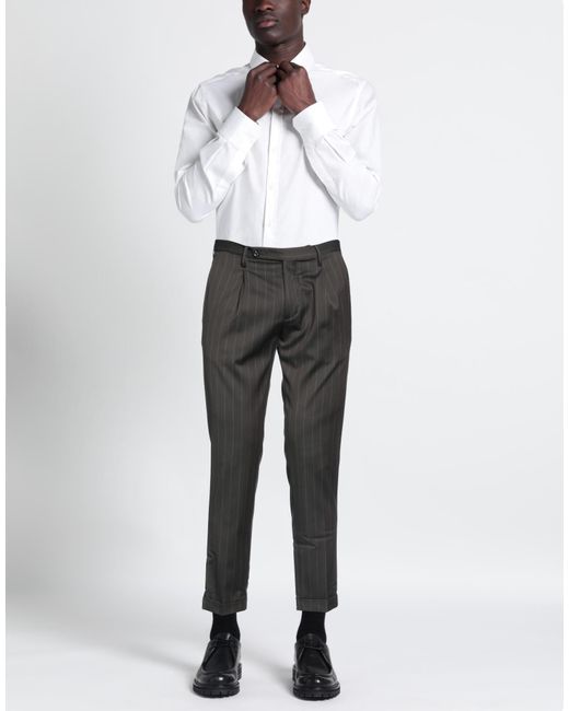 Michael Coal Gray Pants for men
