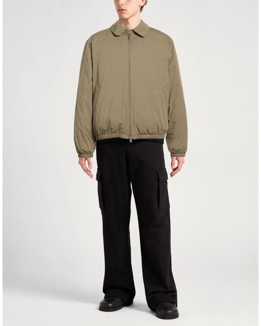 Our Legacy Green Khaki Jacket Cotton, Nylon for men
