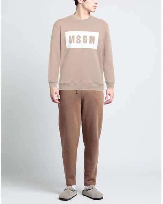 MSGM Pink Sweatshirt for men