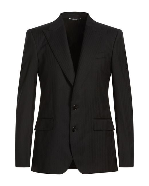 Dolce & Gabbana Black Blazer for men