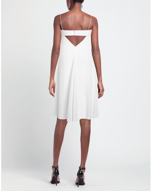White online armani dress