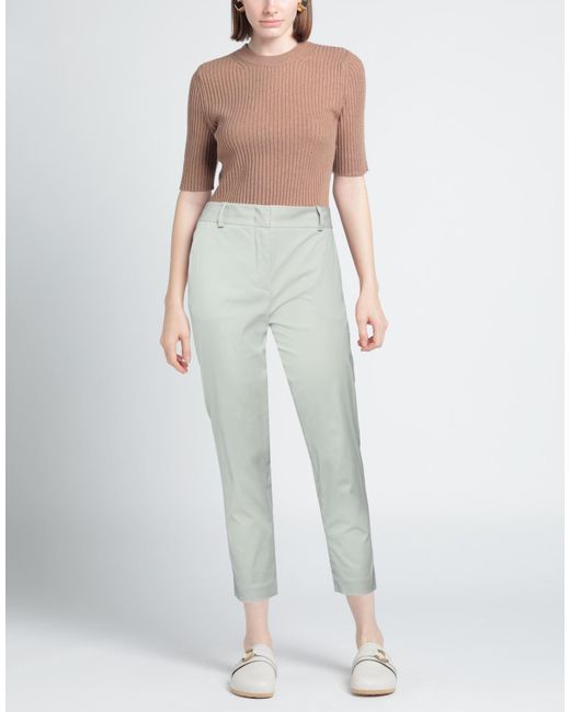 Eleventy White Pants
