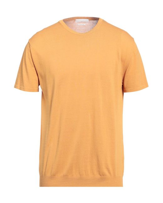 Daniele Fiesoli Orange Sweater for men