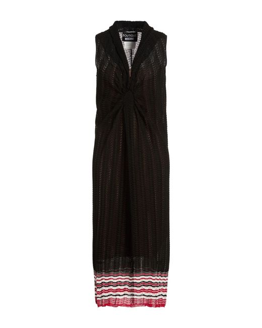 Boutique Moschino Black Midi Dresses