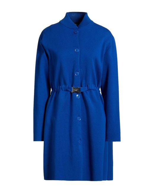 Boutique Moschino Blue Mini Dress Cotton, Polyester