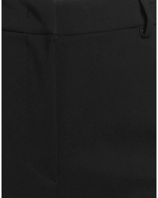 Hanita Black Pants Polyester, Elastane