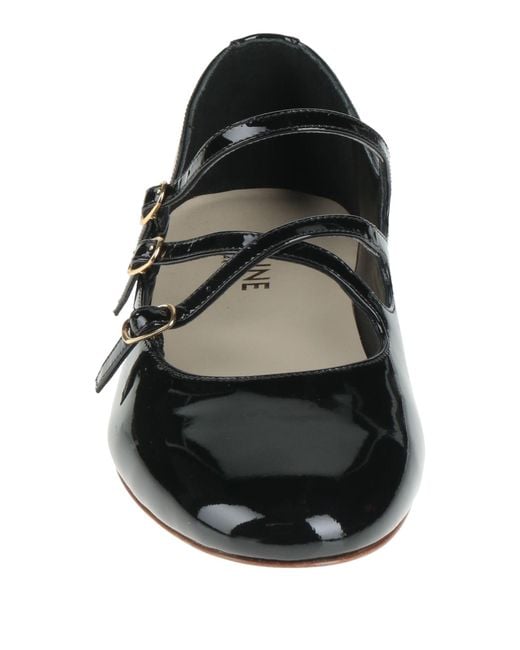 Céline Black Ballet Flats