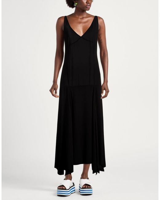 MEIMEIJ Black Maxi Dress Polyester