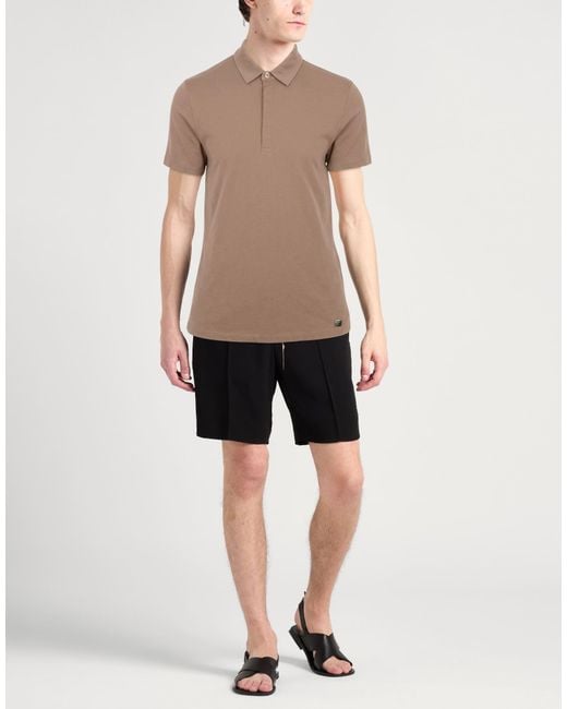 Polo Versace pour homme en coloris Brown