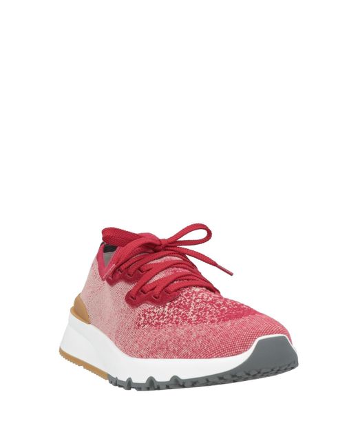 Sneakers Brunello Cucinelli de hombre de color Pink