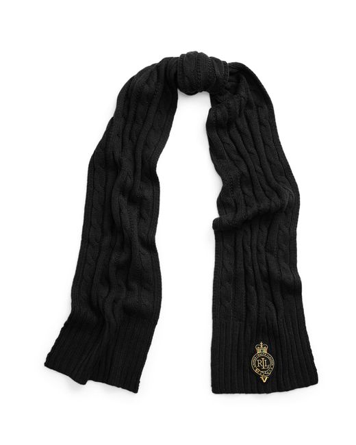 Bufanda Ralph Lauren de color Black