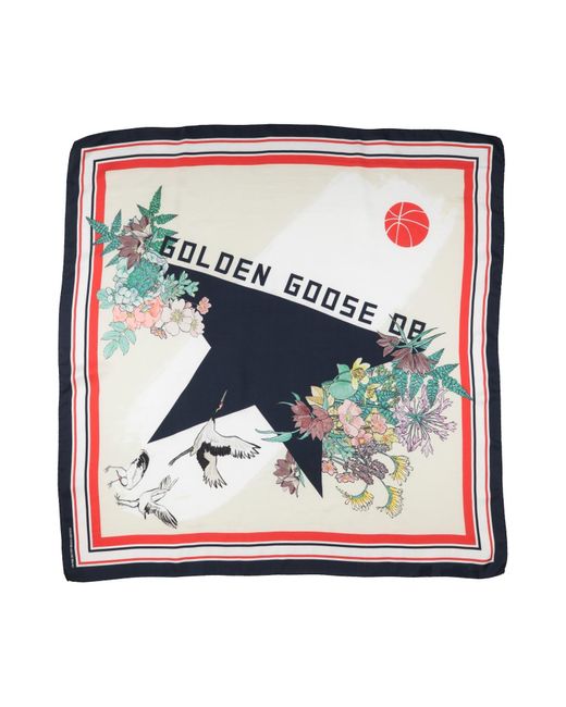 Golden Goose Deluxe Brand White Scarf