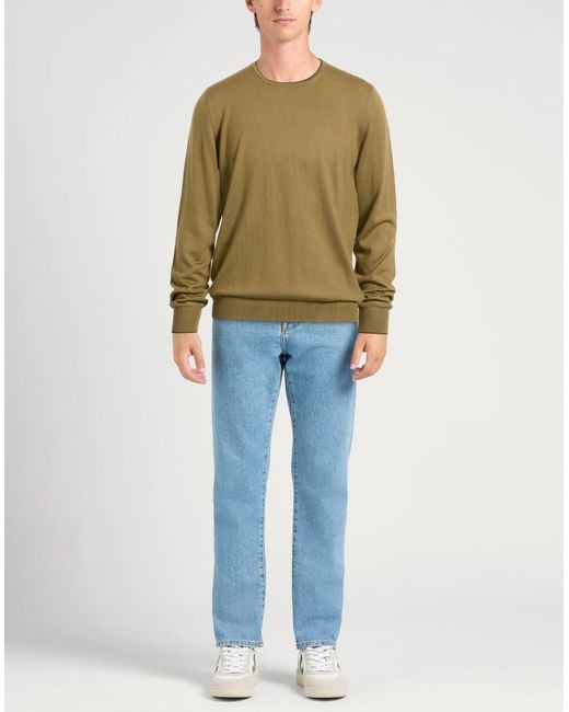 Gran Sasso Green Sweaters for men