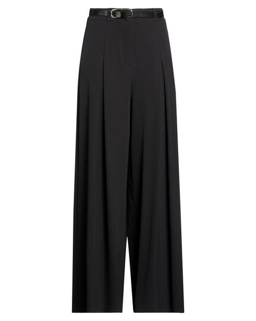 Imperial Black Pants Polyester, Elastane