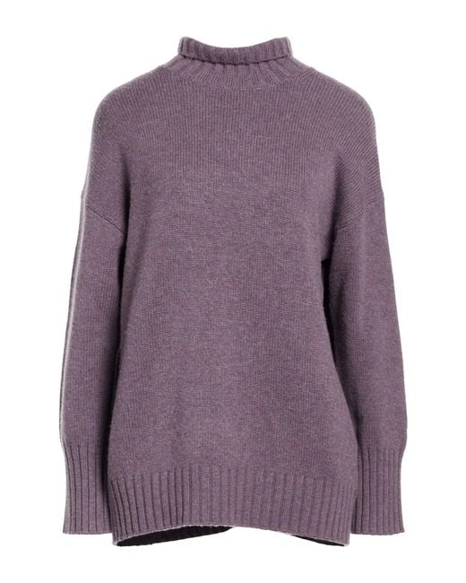Col Roulé Alpha Studio en coloris Purple