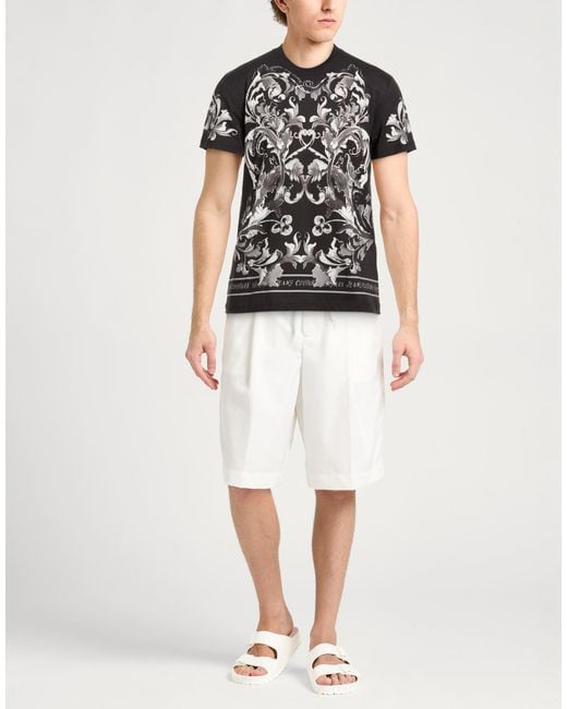 Versace Jeans Couture Black T-Shirts for men