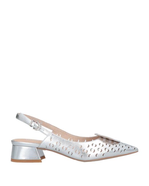 Luciano Barachini White Pumps Leather