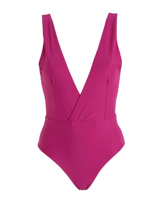 Karl Lagerfeld Pink One-piece Swimsuit
