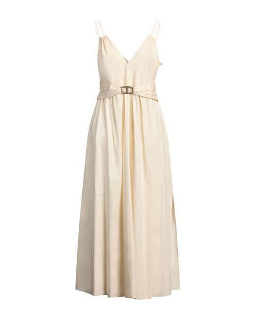 Twinset Natural Maxi Dress
