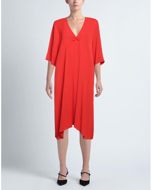 Robe midi Beatrice B. en coloris Red