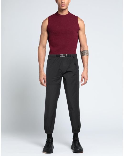 Marcelo Burlon Gray Trouser for men