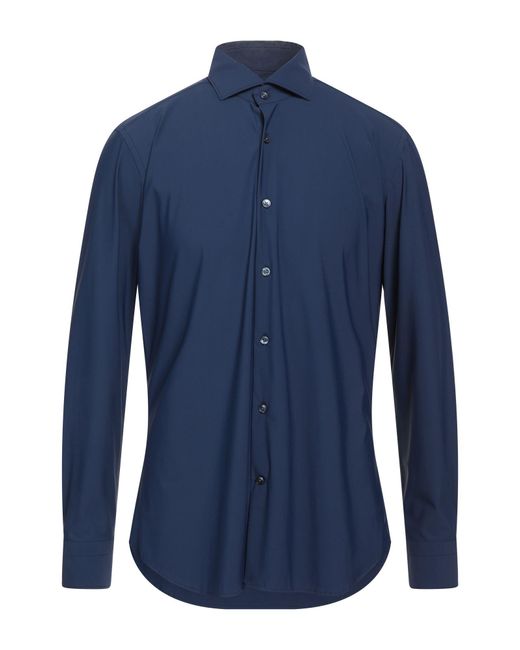 Caliban Blue Shirt for men