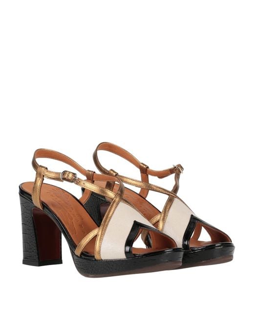 Chie Mihara Metallic Sandals