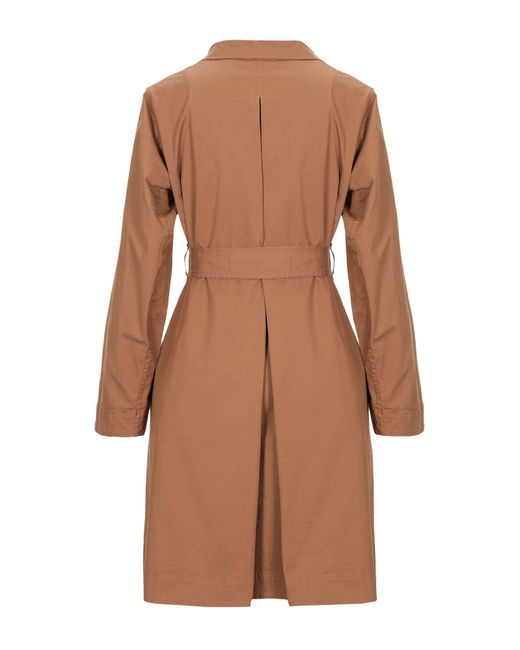 High Brown Lange Jacke