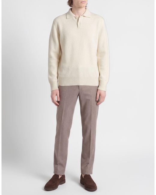 Daniele Fiesoli White Lab Sweater Merino Wool, Cashmere for men