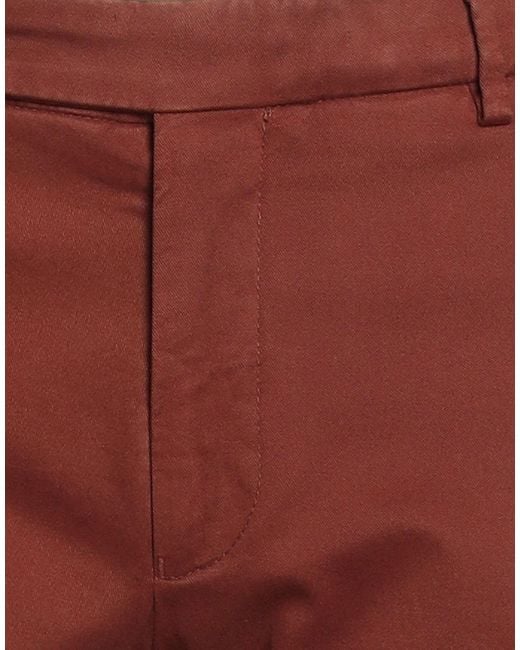 Berwich Red Pants for men