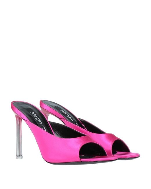 Sergio Rossi Pink Sandals