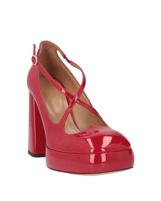 A.Bocca Red Pumps