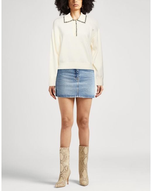 Sandro White Pullover