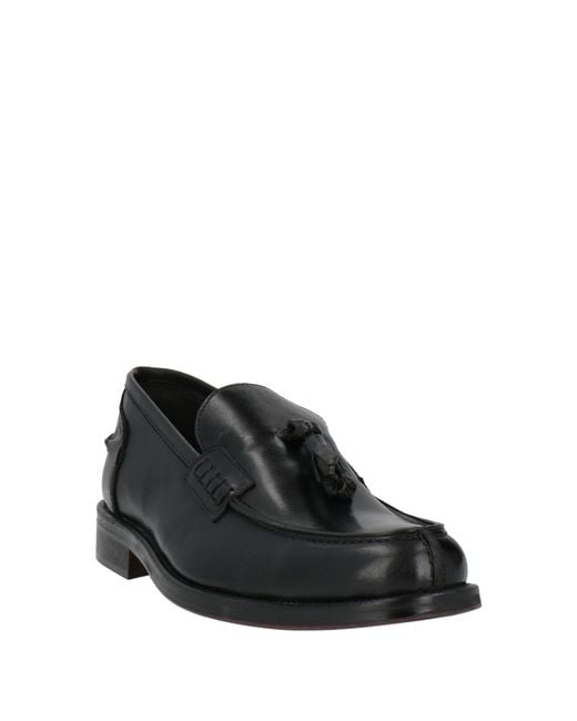 Bruno Verri Black Loafers Leather for men