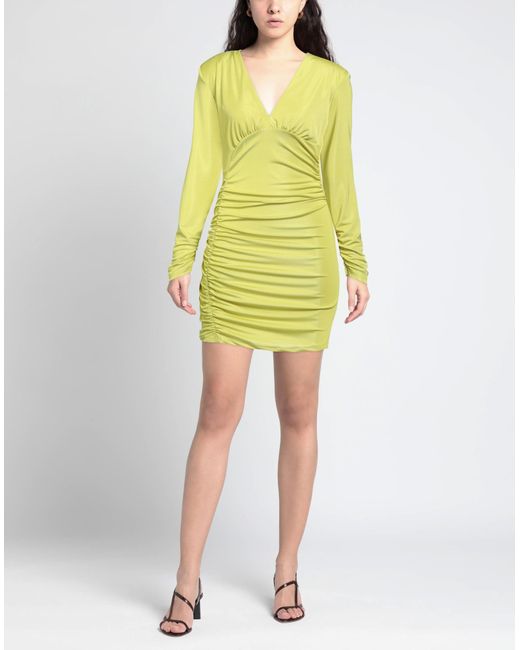 ViCOLO Yellow Mini-Kleid
