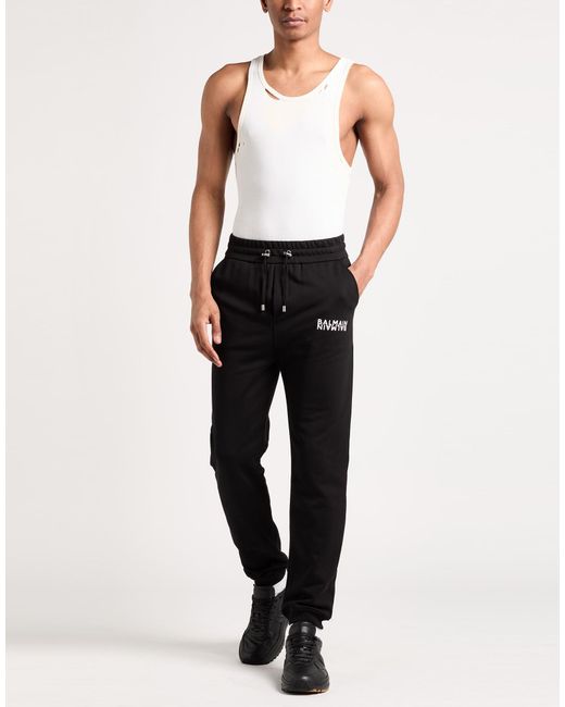 Balmain Black Trouser for men